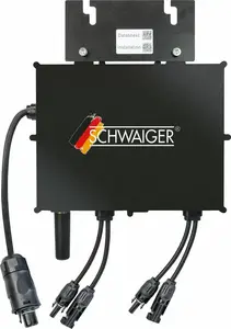 Инвертор питания SCHWAIGER SOWR0806 — для внутреннего использования, IP67, черный