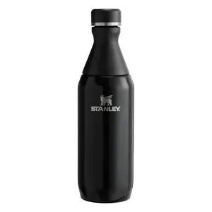 Термос STANLEY The All Day Slim Bottle 0.35 л, глянцевый черный
