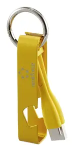 Renkforce RF-6721080 USB 2.0 Kabelis USB A uz USB C 0.15 m 0.48 Gbit/s 15 W Dzeltens