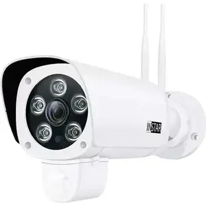 IP kamera Instar IN-9808 4K White — 4K izšķirtspēja, nakts redzamība, kustību detektors