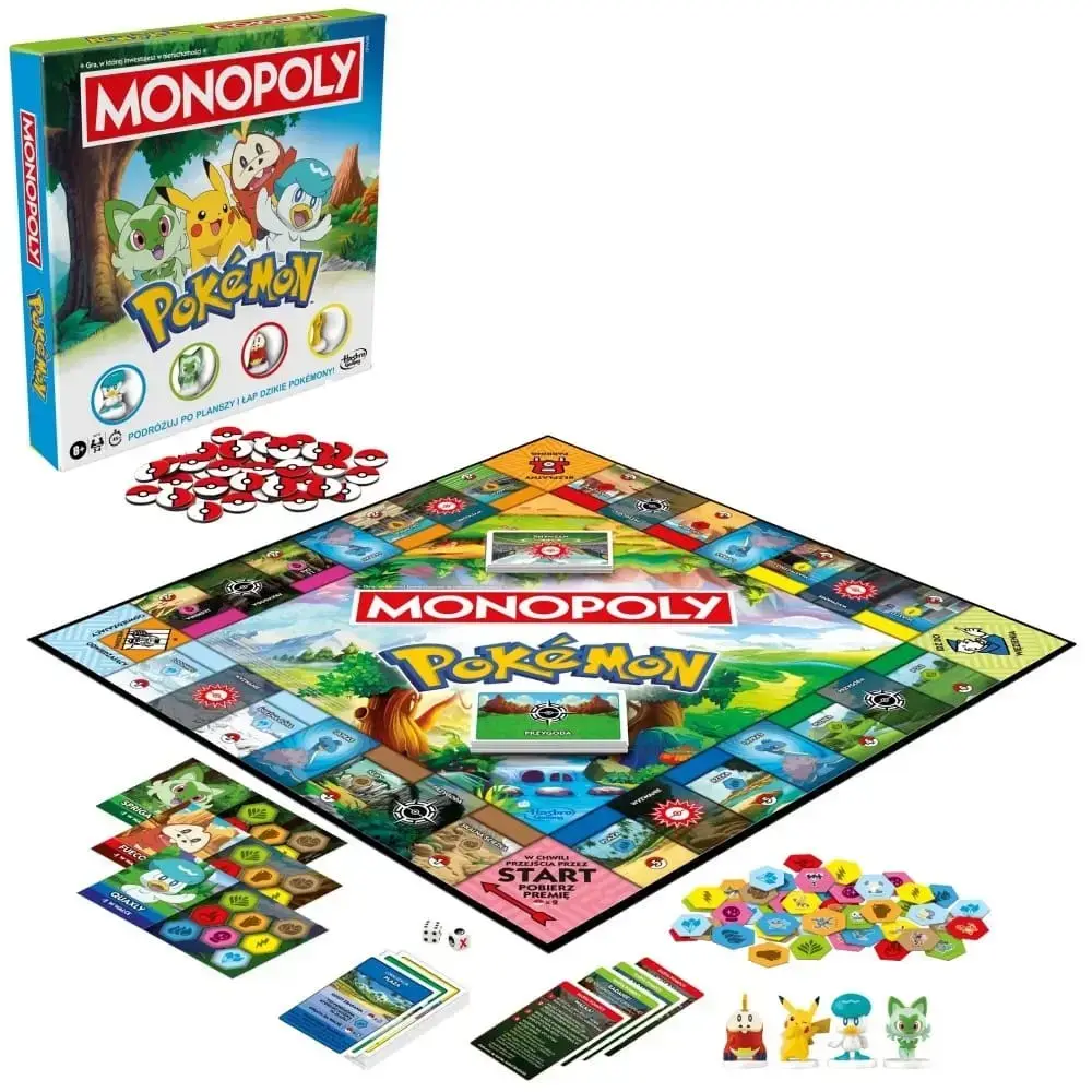 HASBRO Monopoly Pokémon (Polish edition) board game Photo 4