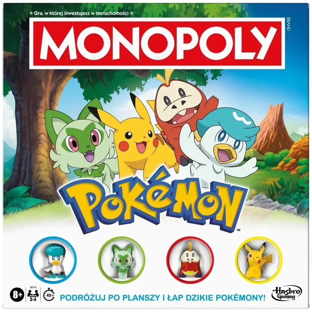 HASBRO Monopoly Pokémon (Polish edition) board game Photo 5