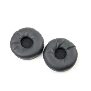 Poly EncorePro HW700 leatherette ear cushions and mounting plates, replacement set (2 pieces)