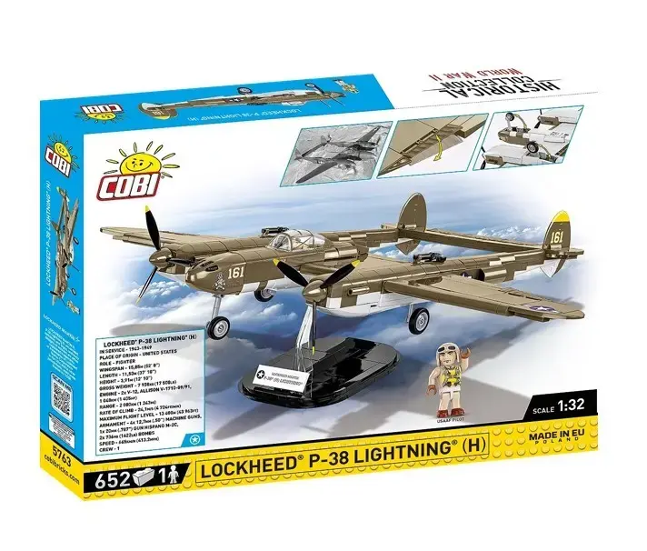 Cobi būvkubiki Lockheed P-38H Lightning 5763 Photo 2