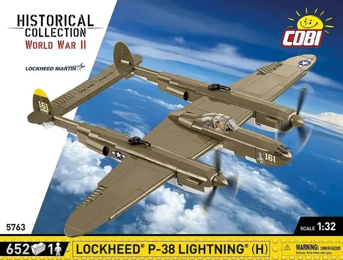 Cobi būvkubiki Lockheed P-38H Lightning 5763 Photo 10
