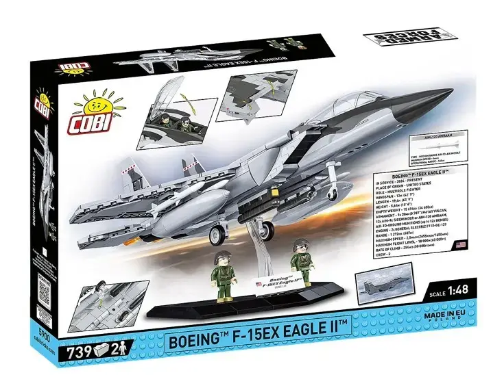 Cobi Boeing F-15EX Eagle II building set Photo 2