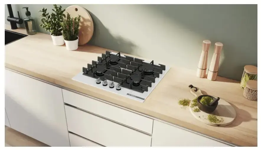 Bosch PPP6A2I40 gāzes plīts — 4 ugunskuri Photo 4
