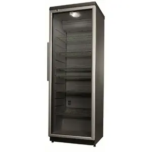 Glass door fridge ADN203/1S BP, 203L