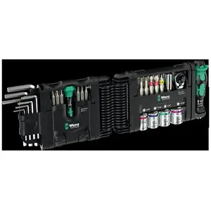 Wera 05049025001 Rīku komplekts 50 rīki Melns Metālisks