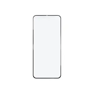 Tempered glass screen protector FIXED for Honor X6b — black frame, 2.5D edge