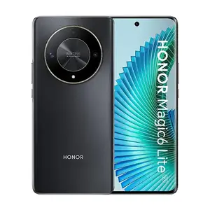 Viedtālrunis Honor Magic6 Lite 5G — 6.78" (17.2 cm), Snapdragon 6 Gen 1, 8 GB RAM, 256 GB, 108 MP, 5300 mAh, melns