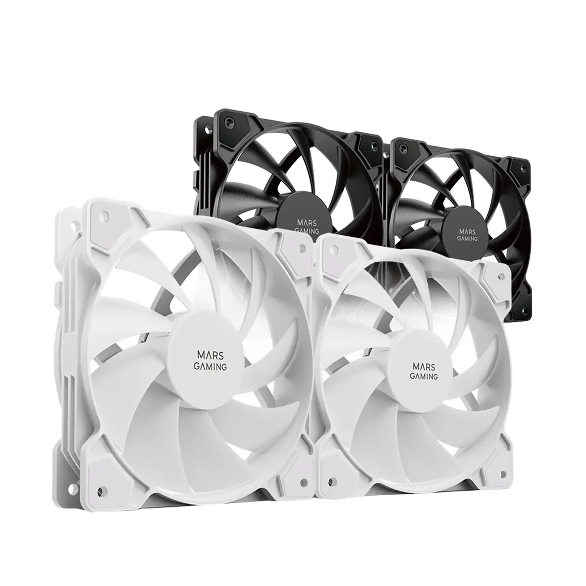 Вентилятор для корпуса Mars Gaming MFPROX2W Белый Photo 5