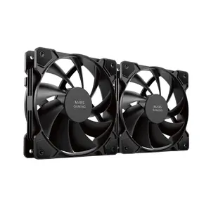 PC case fan Mars Gaming MFPROX2 2x 120mm RGB lighting