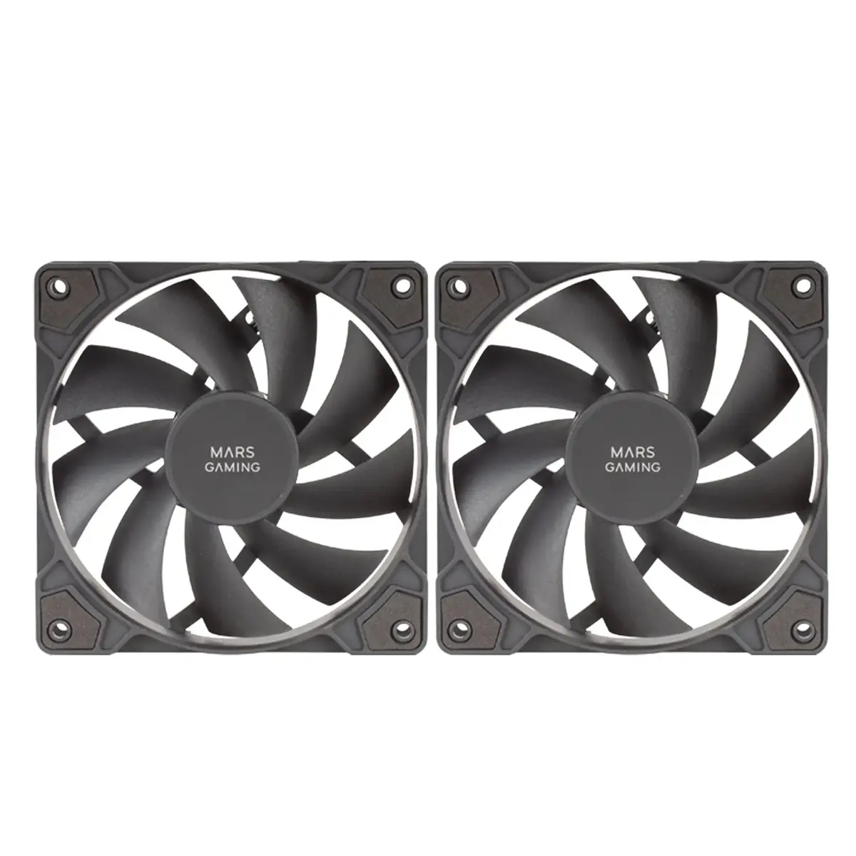 Korpusa ventilators Mars Gaming MFPROX2 2x 120mm Photo 2