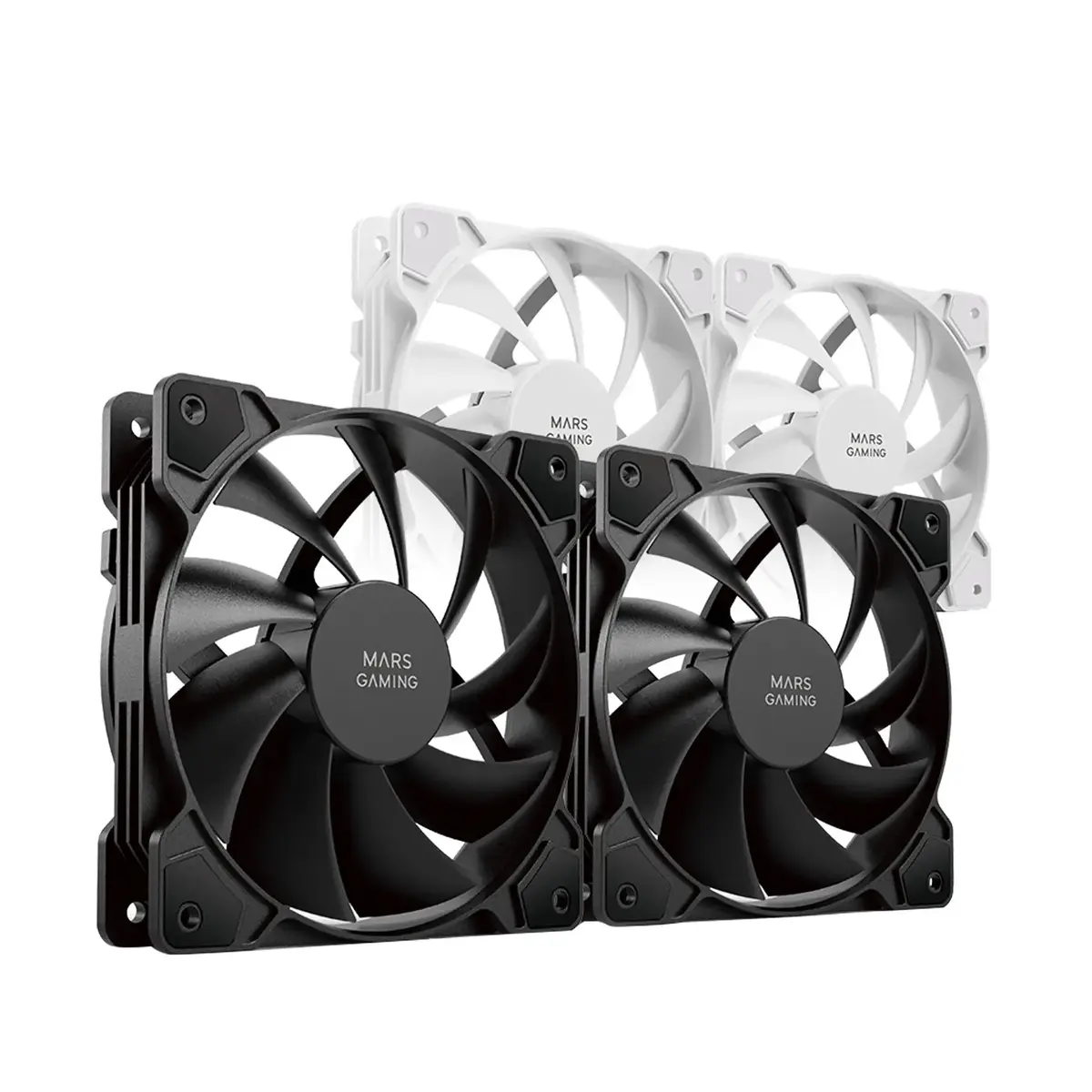 Korpusa ventilators Mars Gaming MFPROX2 2x 120mm Photo 3