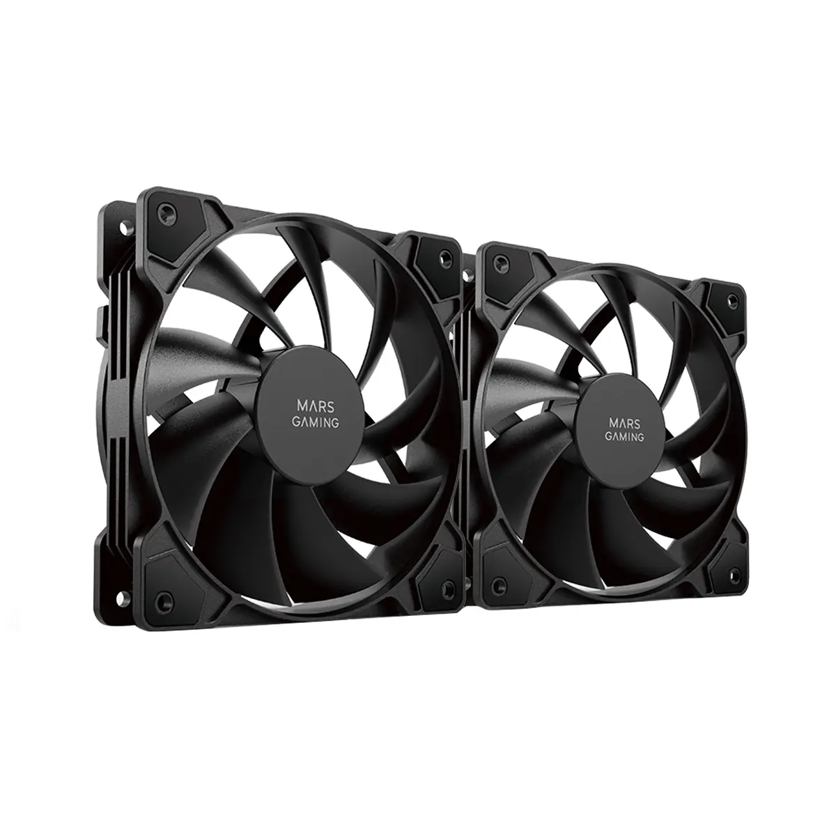 Mars Gaming MFPROX2 PC Case Fan 2-Pack Photo 1