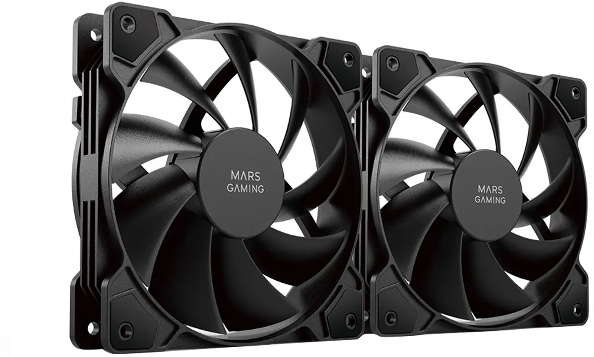 Mars Gaming MFPROX2 PC Case Fan 2-Pack Photo 10