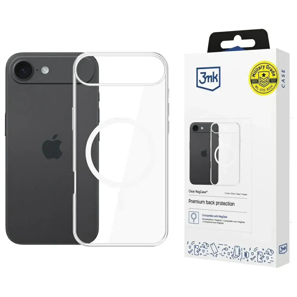 3MK MagCase priekš Apple iPhone 17 Air — caurspīdīgs magnētisks Photo 3