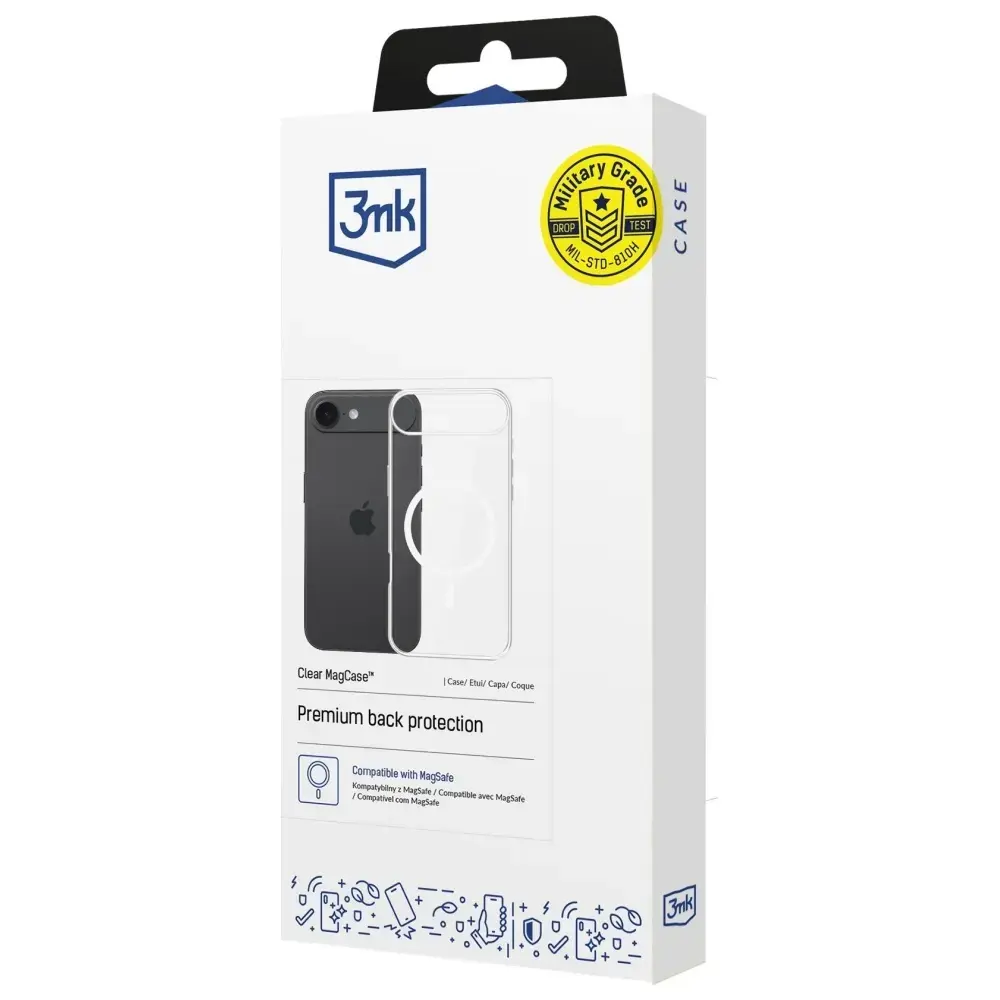 3MK MagCase priekš Apple iPhone 17 Air — caurspīdīgs magnētisks Photo 4