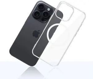Caurspīdīgs aizsargmaciņš MagCase priekš Apple iPhone 17 — 3MK ar magnētisku savietojamību