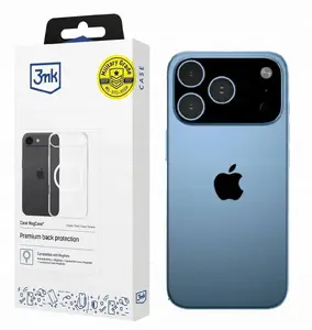 Protective case 3MK for Apple iPhone 17 Pro — Clear MagCase transparent cover