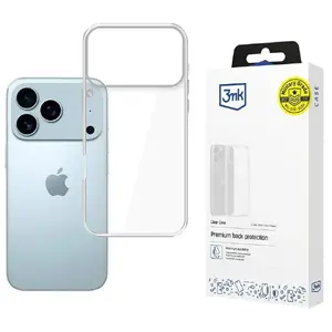 Caurspīdīgs aizsargvāciņš 3MK priekš Apple iPhone 17 Pro Max — plāns