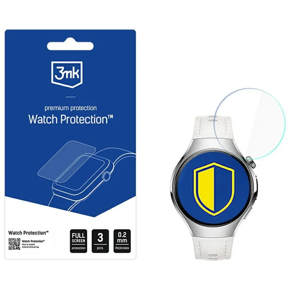 Aizsargplēve 3MK Fullscreen priekš Huawei Watch
