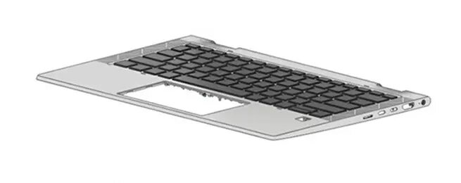 HP M46073-B31 klaturs klaviatūra ar nīderlandiešu