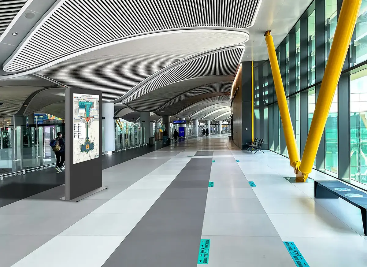 Floorstanding kiosk EDBAK IDS09.55 55 inch Photo 3