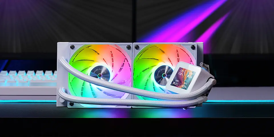 Система охлаждения Mars Gaming MLVISION240W Photo 8
