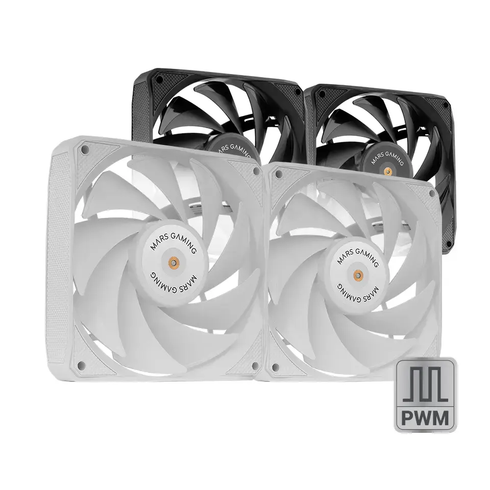 Cooling fan kit Mars Gaming MFNCLX2 2x120mm Photo 5
