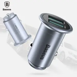 Автомобильное зарядное Baseus CCMNT-16 с двумя USB 2.4A — автомобильный USB-адаптер