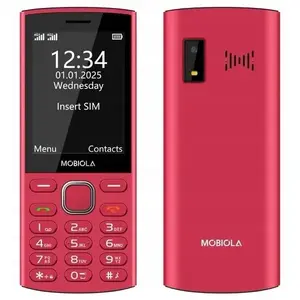 Mobiola MB4280 4G классический мобильный телефон для пожилых, красный