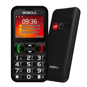 Мобильный телефон Mobiola MB700 2.2 дюйма Две SIM-карты Черный 800 мАч