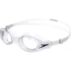 Плавательные очки Speedo Hydrosity 2.0 белые с UV‑защитой и антизапотевающим покрытием