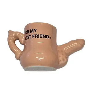 Ceramic mug diablo picante D-243977 with raised novelty design (friend gift)