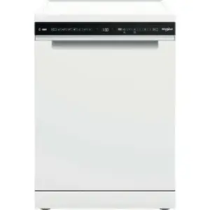 Dishwasher Whirlpool W7F HS51 15 place settings B White
