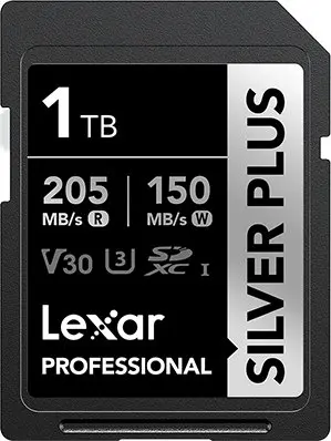 SDXC atmiņas karte Lexar Professional SilverP