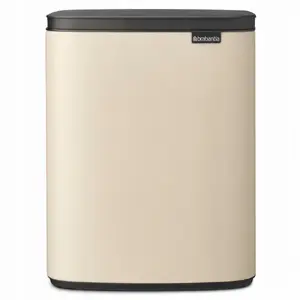 Trash bin BRABANTIA BO 12 L Soft Beige, model 23 41 25 N