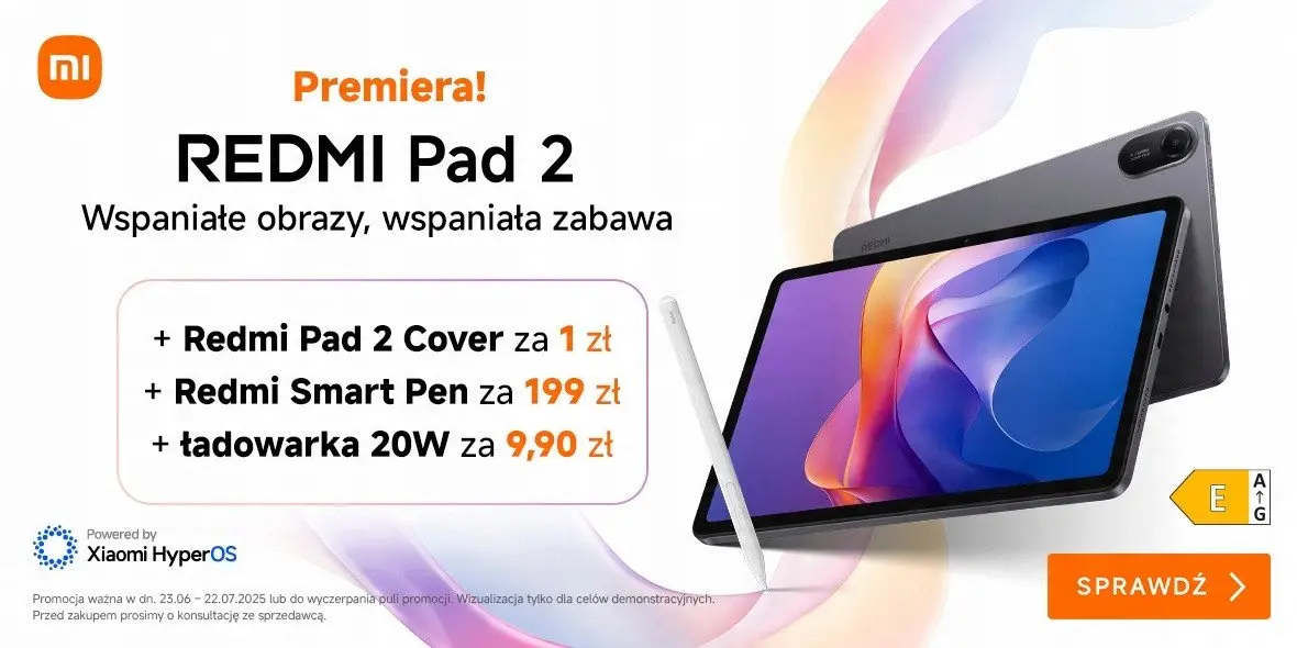 Xiaomi vāciņš Redmi Pad 2 planšetdatoram
