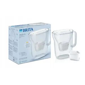 Фильтр-кувшин BRITA Style Essential — белый, 1,4 л очищенной воды, бак 2,4 л, совместим с картриджами MAXTRA+ Pro