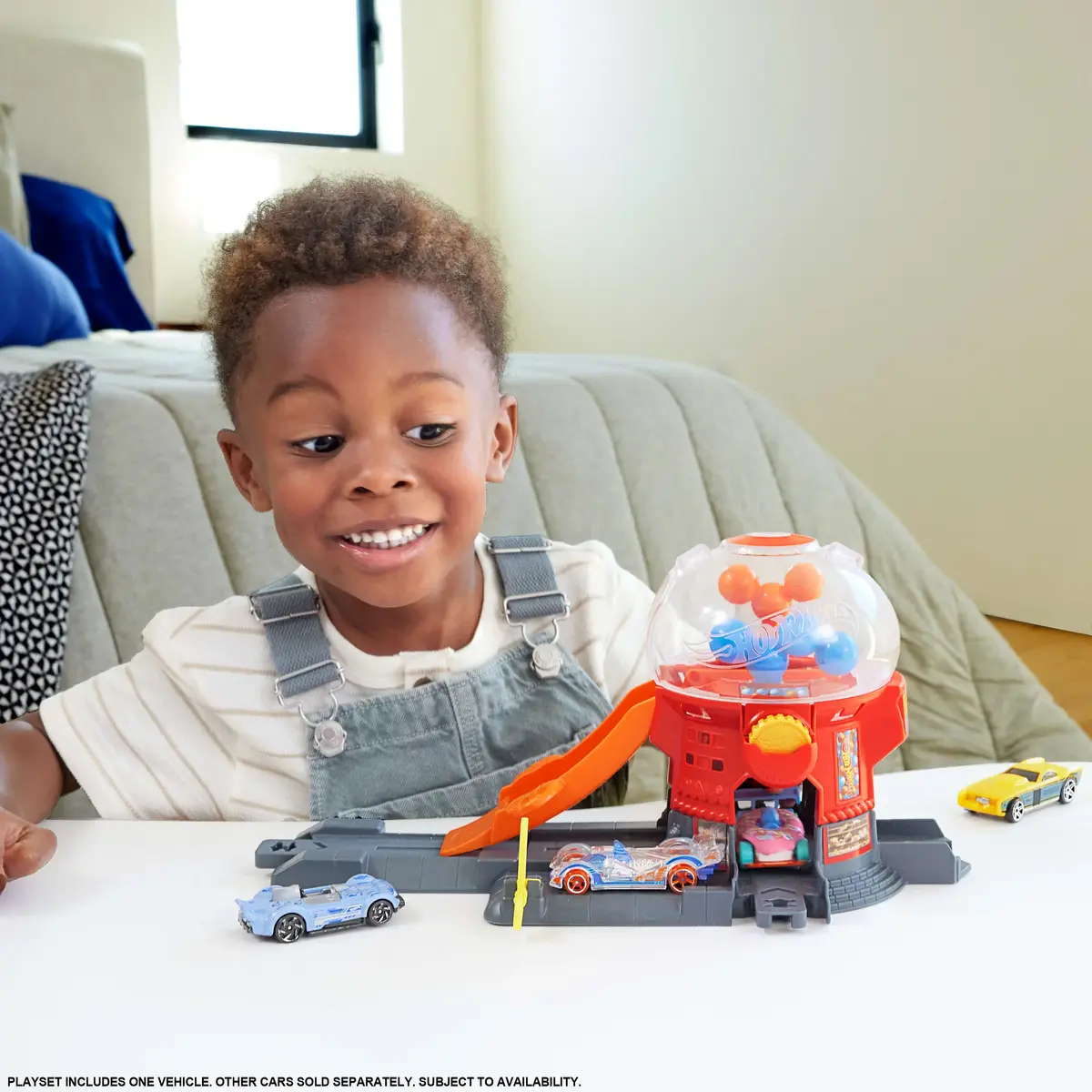Transporta un trases komplekts Mattel Hot Wheels City Downtown Candy Shop Photo 2