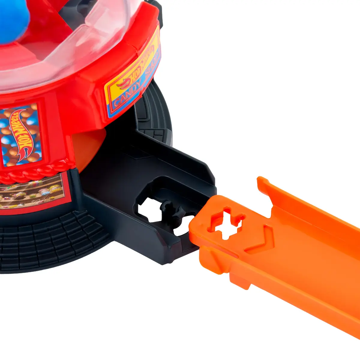 Transporta un trases komplekts Mattel Hot Wheels City Downtown Candy Shop Photo 5