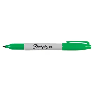 Pastāvīgais marķieris Sharpie ar plānu galiņu — zaļš