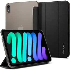 Tablet case Spigen Liquid Air Folio for Apple iPad Air 4 (2020) — Black, folio cover with magnetic closure