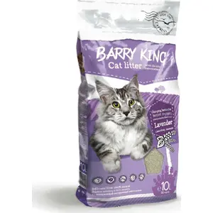 Clumping Cat Litter Barry King Betonitowy Lavender 10 L