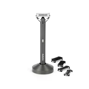 BaByliss Super-X Metal OT996E Триммер для бороды Аккумулятор 0.2-5 мм Влажное и сухое бритье Серебристый