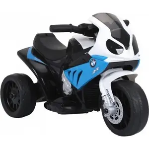 Трехколесный детский электромотоцикл LEAN Sport BMW S1000RR, синий