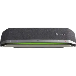 Громкоговоритель Poly Sync 40+ Black-Silver – конференц-спикер с USB и Bluetooth