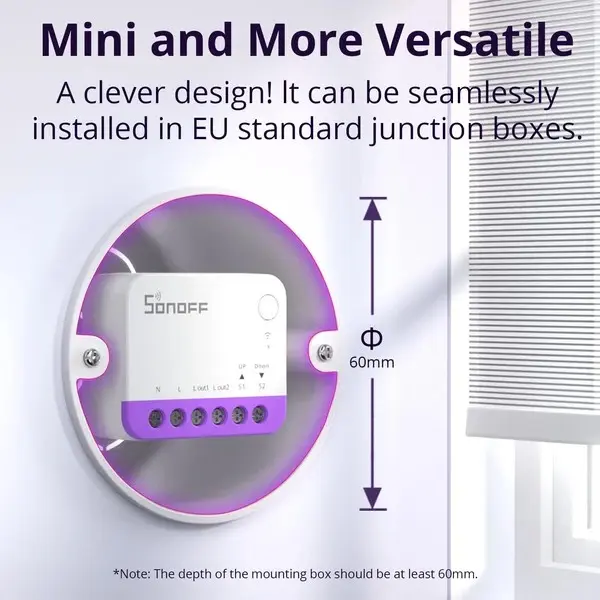 Sonoff MINI-RBS мини WiFi реле Photo 11
